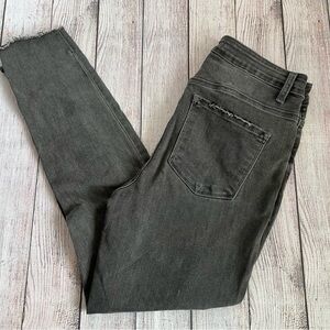 Flying Monkey Black Washed Out Frayed Jeans 30